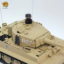 Afbeelding in Gallery-weergave laden, 90%-100% New: Hooben 1/16 German Tiger I Late Production Michael Wittmann RC RTR Tank Standard Yellow-In Stock in US