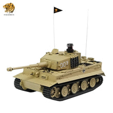 Afbeelding in Gallery-weergave laden, 90%-100% New: Hooben 1/16 German Tiger I Late Production Michael Wittmann RC RTR Tank Standard Yellow-In Stock in US
