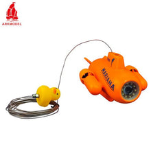 Laden Sie das Bild in den Galerie-Viewer, Partially Damaged: Mini Underwater Drone HD FPV Camera Mariana RC Submarine No.7627-In stock in US and Germany