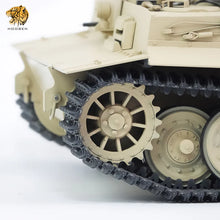 Afbeelding in Gallery-weergave laden, 90%-100% New: Hooben 1/16 German Tiger I Late Production Michael Wittmann RC RTR Tank Standard Yellow-In Stock in US