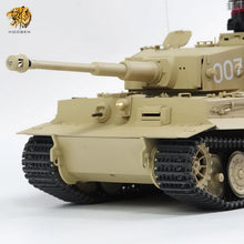 Afbeelding in Gallery-weergave laden, 90%-100% New: Hooben 1/16 German Tiger I Late Production Michael Wittmann RC RTR Tank Standard Yellow-In Stock in US
