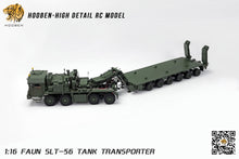 Cargar imagen en el visor de la galería, Hooben 1/16 RC Model RTR Faun Slt-56 Tank Transporter S6803F