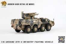 Laden Sie das Bild in den Galerie-Viewer, Hooben 1/16 Ukraine BTR-4 Infantry Fight Vehicle RC RTR S6826
