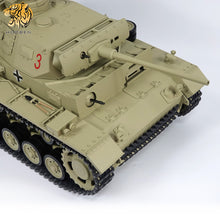 Load image into Gallery viewer, HOOBEN German 1/10 Panzer III J Medium Tank Pz.Kpfw. III Ausf. J-1 RTR World War II Panzerkampfwagen III  Armoured Fighting Vehicles 6735