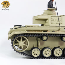 Load image into Gallery viewer, HOOBEN German 1/10 Panzer III J Medium Tank Pz.Kpfw. III Ausf. J-1 RTR World War II Panzerkampfwagen III  Armoured Fighting Vehicles 6735