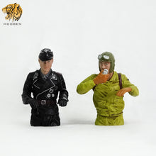 Laden Sie das Bild in den Galerie-Viewer, 1/16 Figure Soldier Wittmann and Brad Pitt for HOOBEN FURY and Tiger