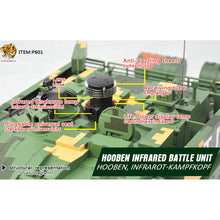 Laden Sie das Bild in den Galerie-Viewer, HOOBEN 1/10 RTR German Hetzer Jagdpanzer Master Painting Light Army Battle Tank 6755