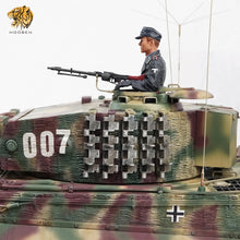Laden Sie das Bild in den Galerie-Viewer, HOOBEN 1:10 RC RTR TANK Tiger I Late Production Michael Wittmann Heavy Tank WORLD WAR II Master Painting Camouflage & Zimmerit 6619