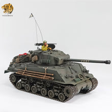 Laden Sie das Bild in den Galerie-Viewer, HOOBEN 1/10 M4A3E8 Fury Sherman Master Camouflage RTR 6620