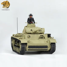 Load image into Gallery viewer, HOOBEN German 1/10 Panzer III J Medium Tank Pz.Kpfw. III Ausf. J-1 RTR World War II Panzerkampfwagen III  Armoured Fighting Vehicles 6735