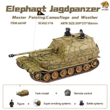 画像をギャラリービューアに読み込む, HOOBEN 1/16 German Elefant Jagdpanzer Ferdinand Heavy Tank 6614