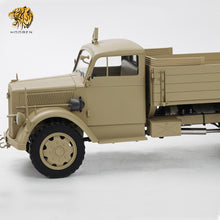 Laden Sie das Bild in den Galerie-Viewer, HOOBEN 1/10 OPEL BLITZ WWII GERMAN 3T MEDIUM-DUTY TRUCK RC MODEL RTR NO. T6809F