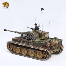 Laden Sie das Bild in den Galerie-Viewer, HOOBEN 1:10 RC RTR TANK Tiger I Late Production Michael Wittmann Heavy Tank WORLD WAR II Master Painting Camouflage & Zimmerit 6619
