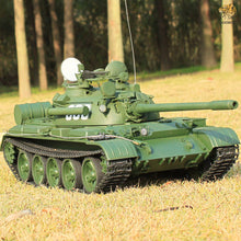 Laden Sie das Bild in den Galerie-Viewer, Hooben Full Set 1/16 RC Motorized Tank Kit T55A Russian Medium TANK With Metal Gearbox , Metal Barrel,Metal Sprocket / Idler 6602