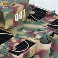 Laden Sie das Bild in den Galerie-Viewer, HOOBEN 1:10 RC RTR TANK Tiger I Late Production Michael Wittmann Heavy Tank WORLD WAR II Master Painting Camouflage & Zimmerit 6619