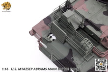 Laden Sie das Bild in den Galerie-Viewer, Hooben 1/16 American M1A2 Abrams Main Battle Tank 6601F