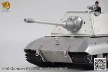 Load image into Gallery viewer, HOOBEN German 1/16 E100 Krupp Turret Panzerkampfwagen E-100 Gerät 383 TG-01 super-heavy tank World War II 6606
