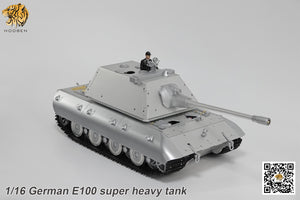HOOBEN German 1/16 E100 Krupp Turret Panzerkampfwagen E-100 Gerät 383 TG-01 super-heavy tank World War II 6606