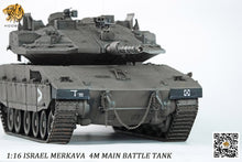 Cargar imagen en el visor de la galería, HOOBEN 1/16 Merkava IDF Main Battle Tank RC RTR Military Army Tanks Model 6617