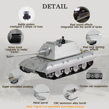 Laden Sie das Bild in den Galerie-Viewer, HOOBEN German 1/16 E100 Krupp Turret Panzerkampfwagen E-100 Gerät 383 TG-01 super-heavy tank World War II 6606