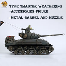 Cargar imagen en el visor de la galería, HOOBEN 1/16 US FURY M4A3E8 Sherman Medium Tank 6603