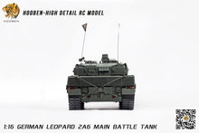 画像をギャラリービューアに読み込む, HOOEN 1/16 German Leopard2A6 L2A6 Main Battle Tank RTR 6666
