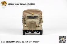 Laden Sie das Bild in den Galerie-Viewer, Hooben 1/16 OPEL Blitz WWII German 3T Medium-Duty Truck RC Model RTR NO. S6809F
