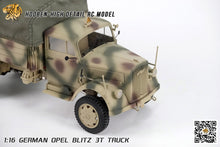 Laden Sie das Bild in den Galerie-Viewer, Hooben 1/16 OPEL Blitz WWII German 3T Medium-Duty Truck RC Model RTR NO. S6809F
