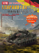 Cargar imagen en el visor de la galería, HOOEN 1/10 German Leopard 1A5 L1A5 Main Battle Tank RTR 6747
