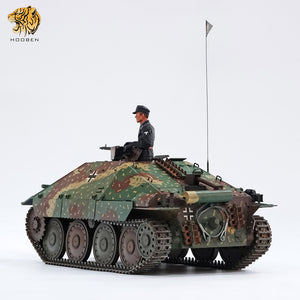 HOOBEN 1/10 RTR German Hetzer Jagdpanzer Master Painting Light Army Battle Tank 6755