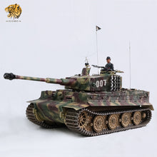 Afbeelding in Gallery-weergave laden, HOOBEN 1:10 RC RTR TANK Tiger I Late Production Michael Wittmann Heavy Tank WORLD WAR II Master Painting Camouflage &amp; Zimmerit 6619
