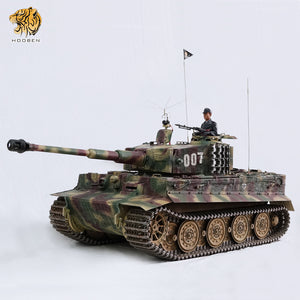 HOOBEN 1:10 RC RTR TANK Tiger I Late Production Michael Wittmann Heavy Tank WORLD WAR II Master Painting Camouflage & Zimmerit 6619