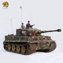 Cargar imagen en el visor de la galería, HOOBEN 1:10 RC RTR TANK Tiger I Late Production Michael Wittmann Heavy Tank WORLD WAR II Master Painting Camouflage &amp; Zimmerit 6619
