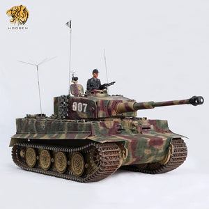 HOOBEN 1:10 RC RTR TANK Tiger I Late Production Michael Wittmann Heavy Tank WORLD WAR II Master Painting Camouflage & Zimmerit 6619