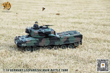 Cargar imagen en el visor de la galería, HOOEN 1/16 German Leopard2A4 L2A4 Main Battle Tank RTR 6608
