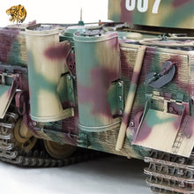 Cargar imagen en el visor de la galería, HOOBEN 1:10 RC RTR TANK Tiger I Late Production Michael Wittmann Heavy Tank WORLD WAR II Master Painting Camouflage &amp; Zimmerit 6619
