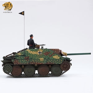 HOOBEN 1/10 RTR German Hetzer Jagdpanzer Master Painting Light Army Battle Tank 6755