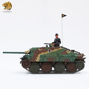 HOOBEN 1/10 RTR German Hetzer Jagdpanzer Master Painting Light Army Battle Tank 6755