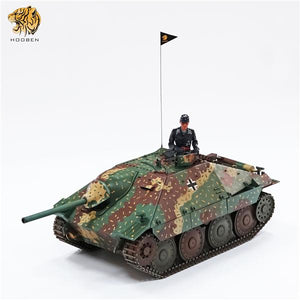 HOOBEN 1/10 RTR German Hetzer Jagdpanzer Master Painting Light Army Battle Tank 6755