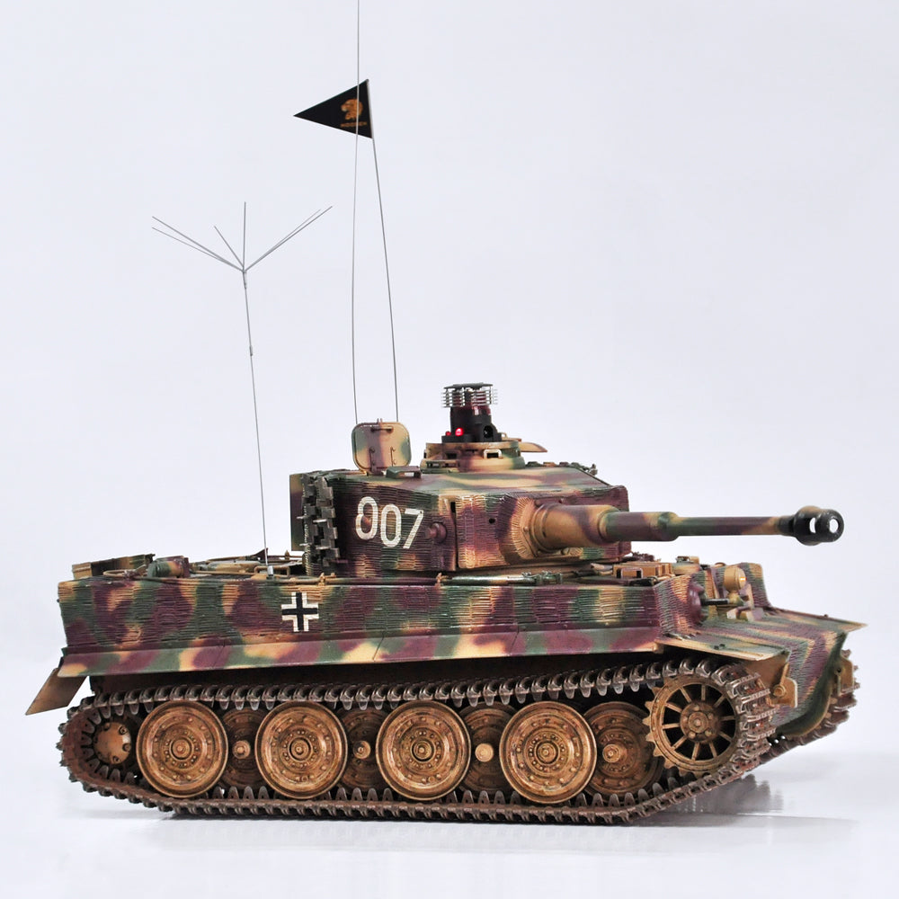 HOOBEN 1:16 I Late Wittmann RC Tank RTR Master Weathering+Figure+Zimmerit with Gearbox 6607 – Hooben Hobby