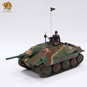 HOOBEN 1/10 RTR German Hetzer Jagdpanzer Master Painting Light Army Battle Tank 6755