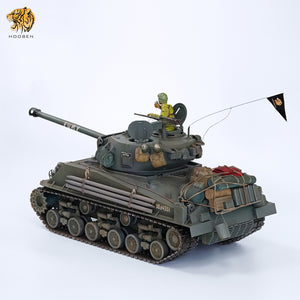 HOOBEN 1/16 US FURY M4A3E8 Sherman Medium Tank 6603