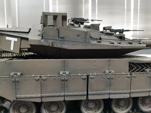 HOOBEN 1/10 Merkava Israel Main Battle Tank RC RTR Military Army Tanks Model 6717