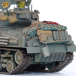 HOOBEN 1/16 US FURY M4A3E8 Sherman Medium Tank 6603