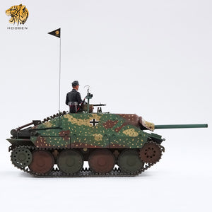 HOOBEN 1/10 RTR German Hetzer Jagdpanzer Master Painting Light Army Battle Tank 6755