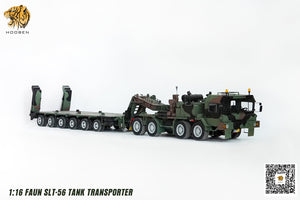 Hooben 1/16 RC Model RTR Faun Slt-56 Tank Transporter S6803F