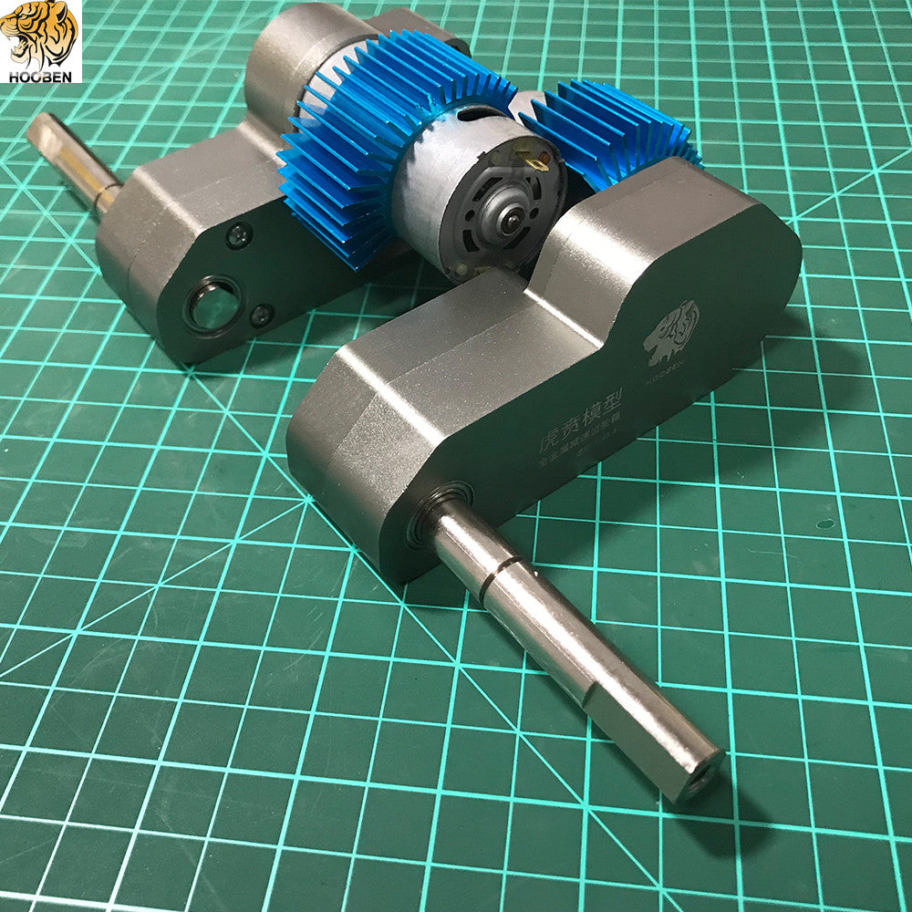 HOOBEN Scale 1/10 New Released CNC Gearbox All Metal Closed Fit all HOOBEN Tanks