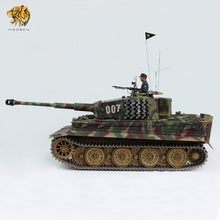 Cargar imagen en el visor de la galería, HOOBEN 1:10 RC RTR TANK Tiger I Late Production Michael Wittmann Heavy Tank WORLD WAR II Master Painting Camouflage &amp; Zimmerit 6619
