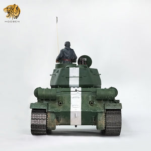 HOOBEN 1/10 T-34/85 Soviet Medium Tank T34 RTR Pure Green 6774(Sold out, pre-order)
