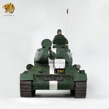 画像をギャラリービューアに読み込む, HOOBEN 1/10 T-34/85 Soviet Medium Tank T34 RTR Pure Green 6774
